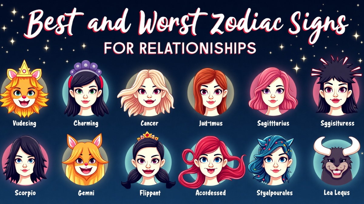 Best And Worst Zodiac Signs For Relationships - Who To Date?